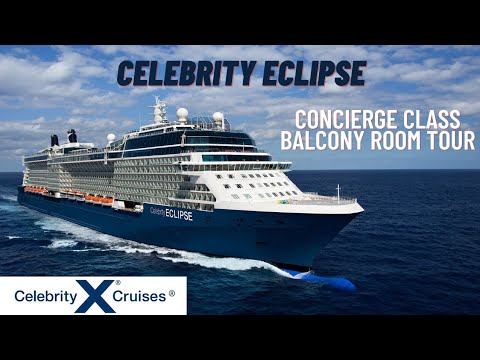 Thumbnail for Celebrity Cruises Celebrity Eclipse Concierge Class Balcony Stateroom Tour