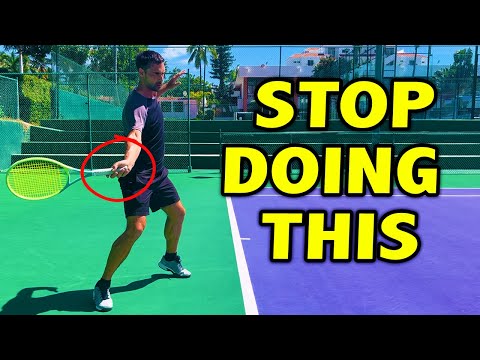 Why most older players shouldn't use a racket lag on their forehand