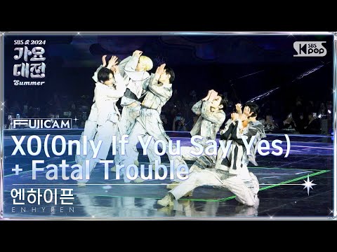 ENHYPEN - XO (Only If You Say Yes) + Fatal Trouble - Gayo Daejeon 2024 SBS Gayo Daejeon Summer