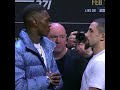 Adesanya & Whittaker go face to face ? | #Shorts