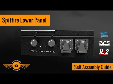 AuthentiKit Spitfire Lower Instrument Panel Self Assembly Guide
