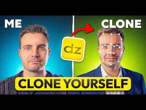 I Cloned Myself With AI to Make Passive Income (Dzine AI Tutorial)