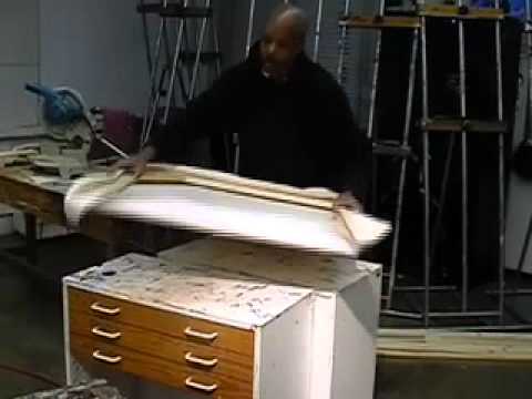 How to Build a Fine Art Canvas Stretcher For Gallery Painting Display part 8 of 8