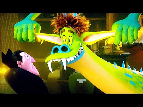 Johnny Turns Into A Monster Scene | HOTEL TRANSYLVANIA: TRANSFORMANIA (2022) Movie CLIP HD