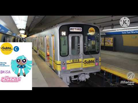 Subte Línea C Cerrada Gral San Martín Dibujo Vivian Channel 