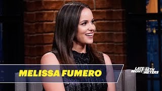 Melissa Fumero Loves It When Andy Samberg Is Grumpy on the Set of Brooklyn Nine-Nine video