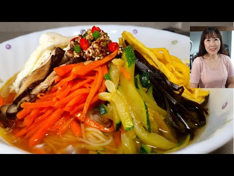 , title : '국물이 진한 잔치국수, Janchi guksu, Korean Noodle Soup(Ces)'