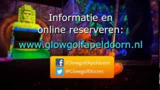 preview picture of video 'Indoor GlowGolf Apeldoorn'