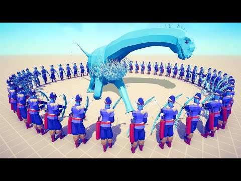 EPIC ICE ARCHERS vs EVERY UNITS - Totally Accurate Battle Simulator TABS