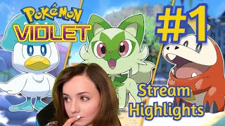 Charlee's Pokémon Violet Stream Highlights! Part 1