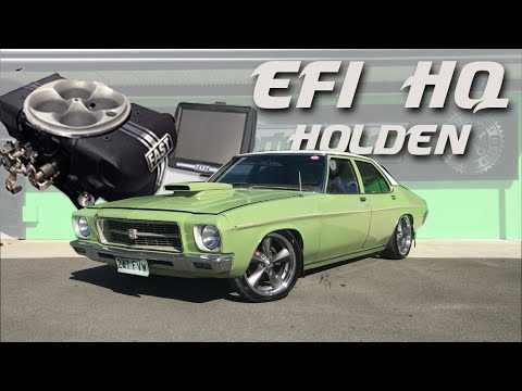 EFI install on our HQ Holden build