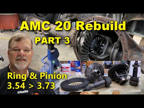 AMC 20 Re-Gear and Pinion Install | Rebuild Part 3 | Jeep CJ7 | Project Rowdy Ep 043