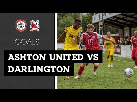 Goals: Ashton United v Darlington