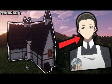 Much Tea - I Recreated  GRACE FIELD HOUSE  in Minecraft (The Promised Neverland)