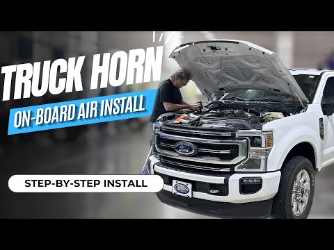 DIY Truck Mod: OnBoard Air Compressor & Horn