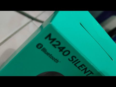 Unboxing Logitech M240 Silent Mouse Bluetooth (Malaysia Edition 2024)