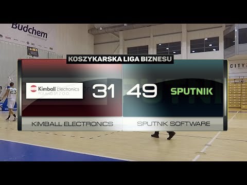Kimball Electronics vs Sputnik Software - V kolejka - II Liga Poznań - Koszykarska Liga Biznesu