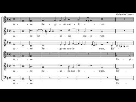 Lassus: Ave regina coelorum, 6vv - Tallis Scholars