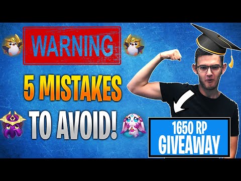 5 BEGINNER MISTAKES TO AVOID IN TEAMFIGHT TACTICS [GIVEAWAY] | TFT BEGINNERS GUIDE