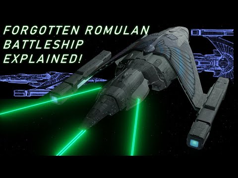 The Romulan Z-1 Nova Class BATTLESHIP  - Exclesior's Rival from 1980's Gaming Animated Breakdown!