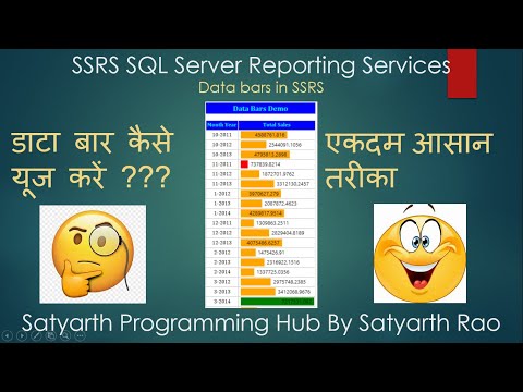 42 SSRS - Using Data Bars in SSRS Reports (SQL Server Reporting Services)