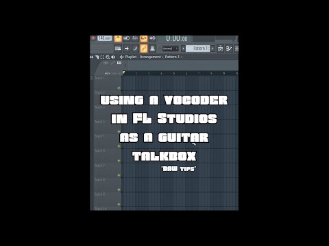 TUTORIAL: Using A Vocoder In FL Studio as a Guitar Talkbox
