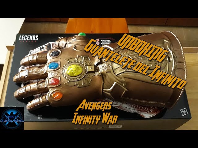 Vídeo relacionado con Hasbro Avengers Marvel Vengadores: Infinity War Guantelete del Infinito, Puño de Juguete Electrónico para el Juego de rol de Thanos, Juguetes de Superhéroes para Niños y Niñas de 5 Años o Más