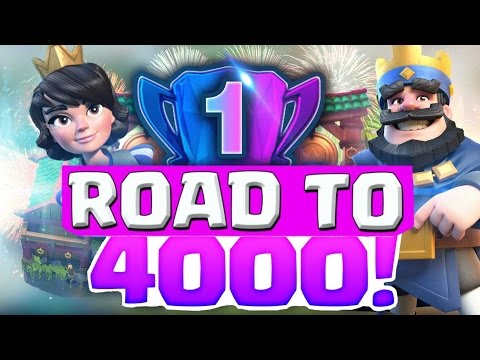 SI TORNA A SCALARE! CLASH ROYALE E1 ROAD TO 4000 COPPE!