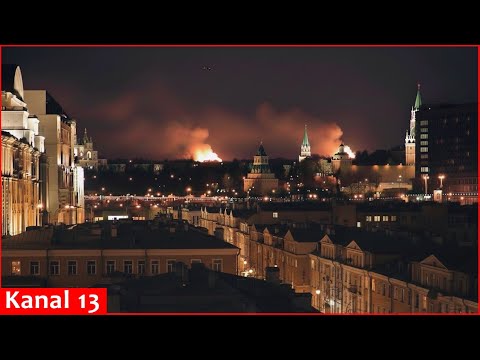 Massive drone attack on Moscow: explosions occured, airports paralyzed, flights halted