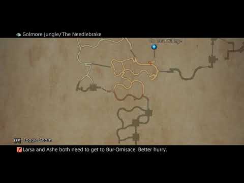 Final Fantasy XII TZA - 117 Golmore Jungle - #3 Towards the mountains