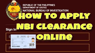 NBI CLEARANCE ONLINE APPLICATION 2022 || HOW TO GET NBI CLEARANCE ONLINE || Updated 2022