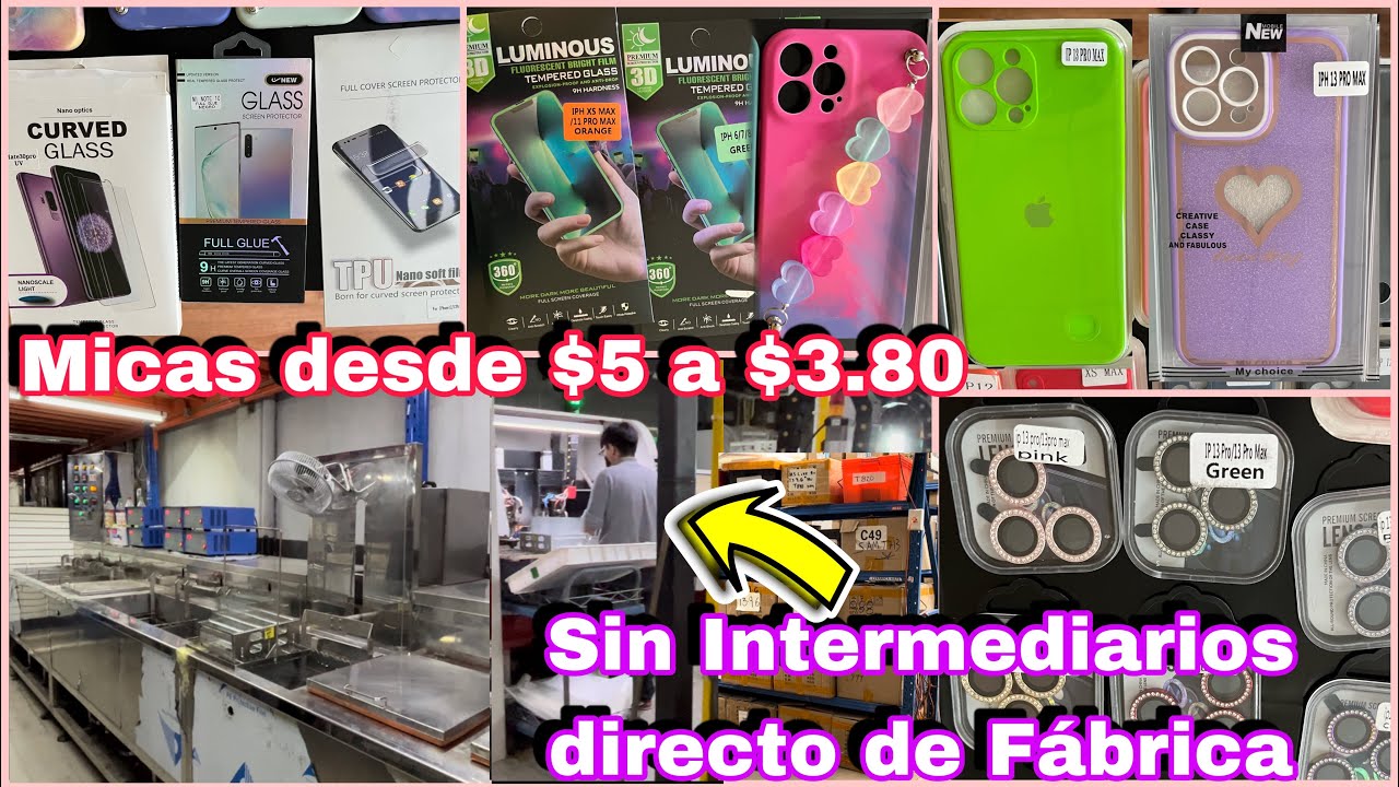 😱 Fabricantes de Micas para Celular/Fundas Por Mayoreo y Menudeo México