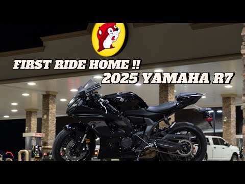 TAKING HOME MY FIRST BIKE YAMAHA R7|First ever ride|