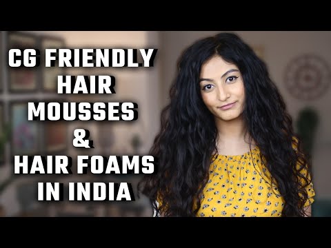 Hair Mousse for Curly Hair