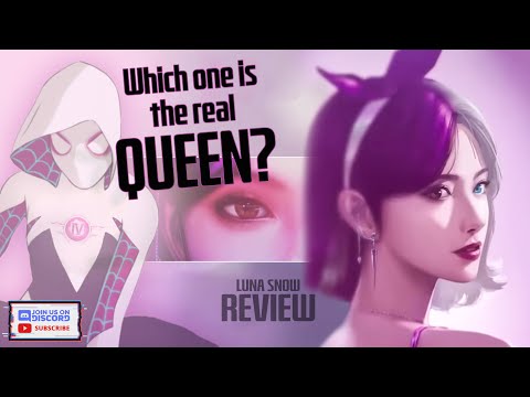 Luna Snow Summer Lilac REVIEW | *I Told you so*  ABL / WBL vs Spider Gwen T4 | Marvel Future Fight