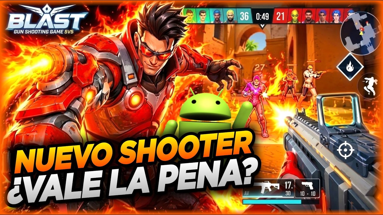 EL NUEVO JUEGO ESTILO VALORANT MOBILE DE KRAFTON 😱  ¿Vale La Pena? - Blast Android Gameplay