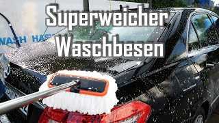 Superweicher Auto-Waschbesen || BMDHA Teleskop Autowaschbürste