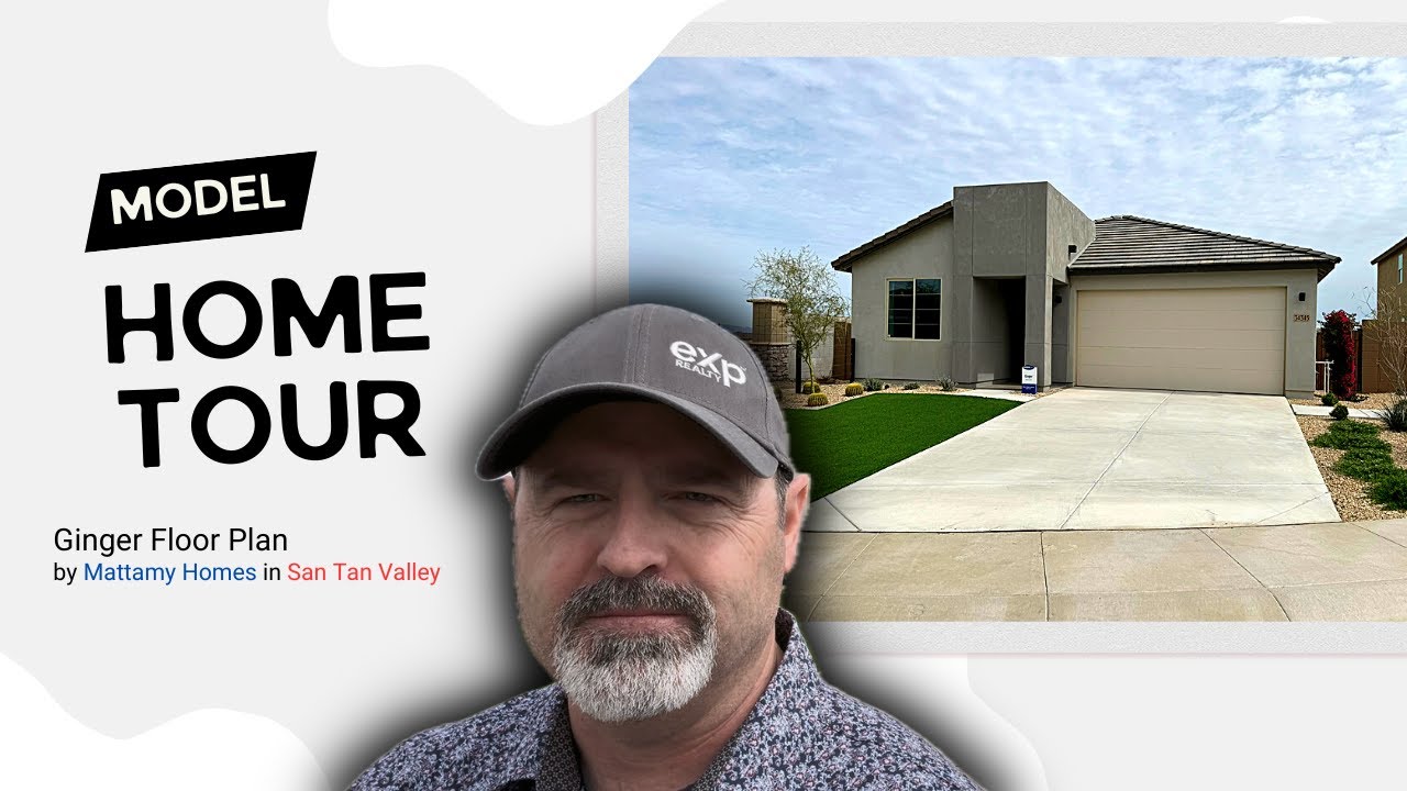 Explore The Ginger Floor Plan At Pinnacle, Arizona New Homes By Mattamy Homes