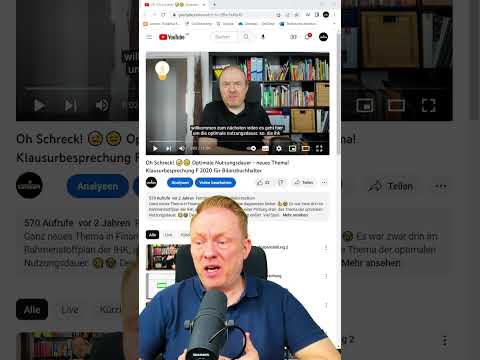 7. Klausurtipp Bilanzbuchhalter - optimale Nutzungsdauer - Finanzwirtschaft