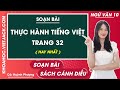 Soạn bài Thực hành tiếng Việt Ngữ văn 10 trang 32 Tập 1 Cánh diều
