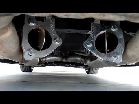 2017 Camaro 2SS Dual exhaust + QTP cutouts