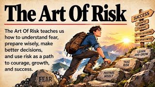 The Art Of Risk | How To Take Smart Risks And Build Courage | Learn English With Book Summary 📖