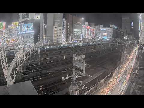【LIVE】Tokyo Shinjuku JR Live Cam東京 新宿 鉄道 ライブカメラ OmoideYokocho 2024