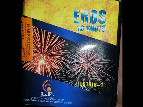 16 shots Eros by LF Fireworks - Philippines New Year's Eve 2020-2021