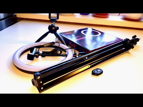 Кольцевая лампа с Wildberries.Распаковка и сборка.Честный обзор.