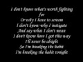Linkin Park - Breaking The Habit lyrics 