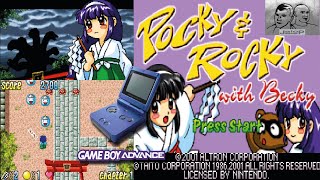 Pocky & Rocky With Becky GBA - C&M Playthrough