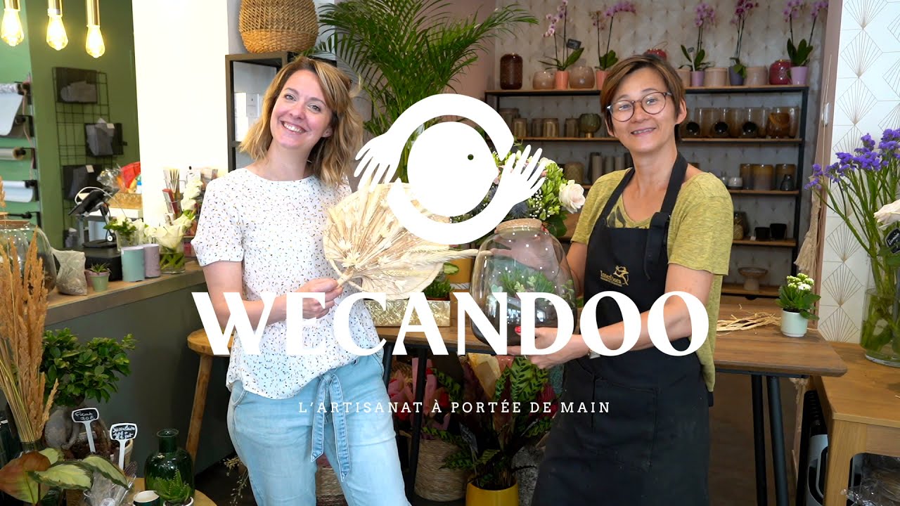 Composez votre bouquet de fleurs fraîches - Video