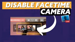 How to Disable Your Facetime Camera on Your Mac in Ecamm Live