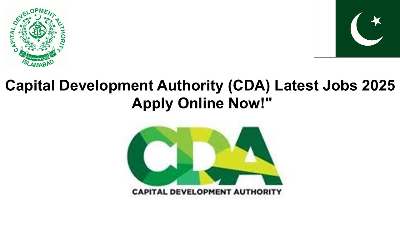 Capital Development Authority CDA Latest Jobs 2025